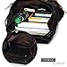 Canvas Backpack Vintage Rucksack Hiking Travel Outdoor Shouder bag Carry Case Black #220