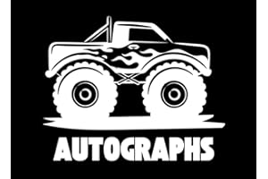 Autographs: Monster Truck Autograph Book. Collect Signatures and Messages From Drivers at Shows and Events. Gift for Boys and