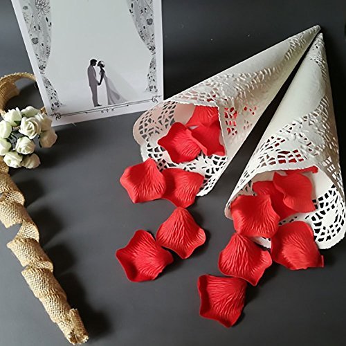 VIPITH 72 Pieces White Round Lace Paper Doilies Cake Packaging Paper Pad for Party or Wedding Tablewear Decoration, 6.5 Inch, 8.5 Inch, 10.5 Inch - Thumbnail 4