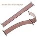 VATI Compatible for Apple Watch Band 38mm 42mm Soft Breathable Nylon Sport Loop Band Adjustable Wrist Strap Replacement Band Compatible for iWatch Series 3/2/1, Sport, Nike+, Edition