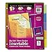 Avery Dividers for 3 Ring Binders, 5 Tab Plastic Binder Dividers, Three-Pocket, Corner Lock, Insertable Big Tabs, Multicolor, Extend Beyond Sheet Protectors, 1 Set (11273)