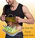 Glamours Mens Body Shaper Vest Slimming Sweat Tummy Fat Burner Tank Top for Weight Loss M by