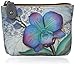 Anuschka Women's Coin Pouch | Genuine Leather | Floral Fantasy