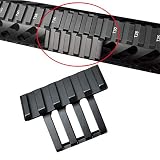 CRUSHUNT 45 Degree Offset Picatinny Rail Mount Weaver Quick Release Low Profile Adapter Mount