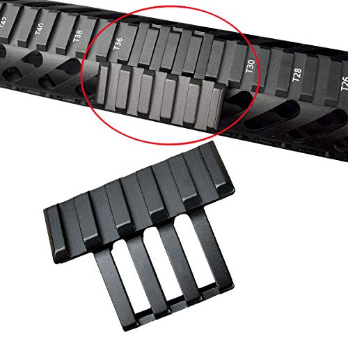 CRUSHUNT 45 Degree Offset Picatinny Rail Mount Weaver Quick Release Low Profile Adapter Mount