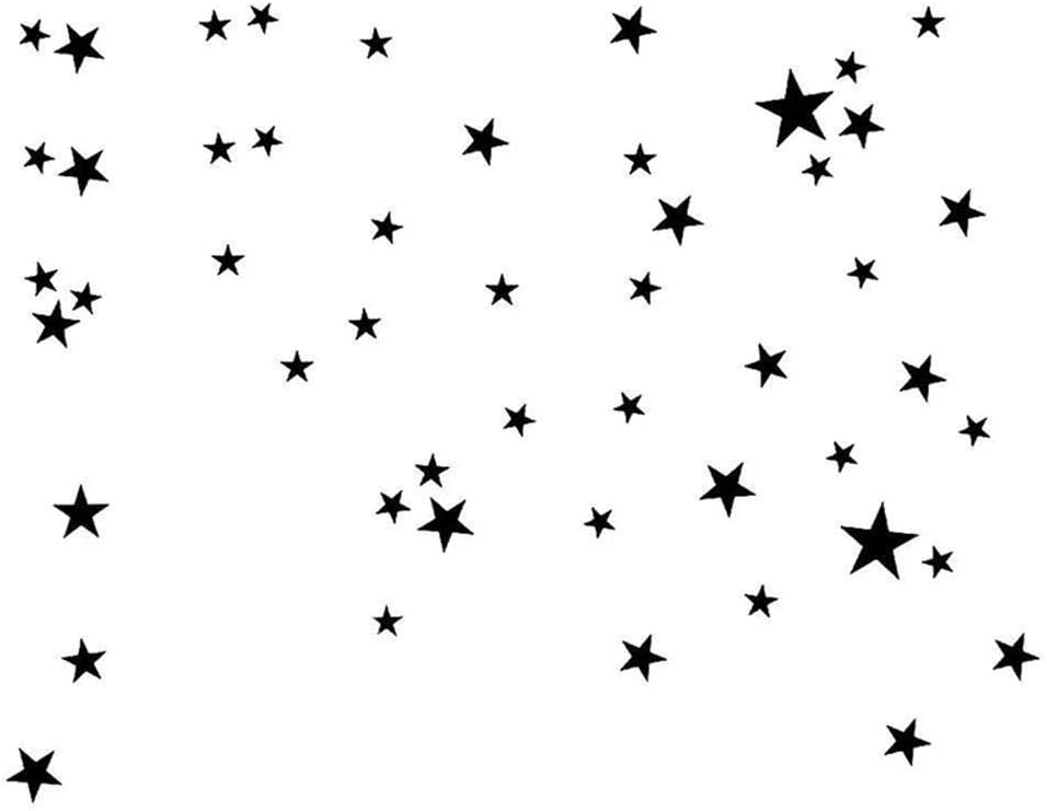 Firoya Dream Star Wall Sticker for Bedroom Living Room Office Wall Decoration Children Room Decoration PVC Wall Sticker