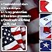 NatFlag Where the Pride Starts American Flag US Flag Made from Nylon - Embroidered Stars - Sewn Stripes - UV Protection Perfect for Outdoors! 3x5 ft USA Flag