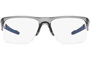 Oakley Men's Ox8061 Plazlink Rectangular Prescription Eyewear Frames