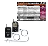 Grill Grate ET732 bbq smoker meat thermometer with Original Magnet