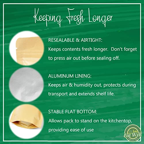 Eat Well Sumac Spice Powder 16 oz Bulk Extra Large Size Ground Sumac