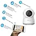 Wireless Security IP Camera, RAYQI 720P HD WiFi IP Cam Home Surveillance Security System Video Recording with Pan/Tilt, Two-Way Audio, Night Vision, Motion Detection Alert for Baby/ Pet/ Nanny Monitor