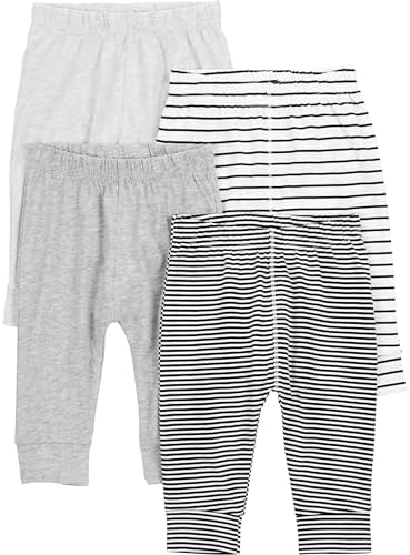 Amazon.com: Simple Joys by Carter's Baby 4-Pack Neutral Fleece