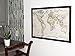 Homemagnetics HM3322WLDM Magnetic World Map, 33 X 22
