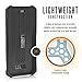 URBAN ARMOR GEAR [UAG] Folio iPhone 8 Plus/iPhone 7 Plus/iPhone 6s Plus [5.5-inch Screen] Metropolis Feather-Light Rugged [Black] Military Drop Tested iPhone Case