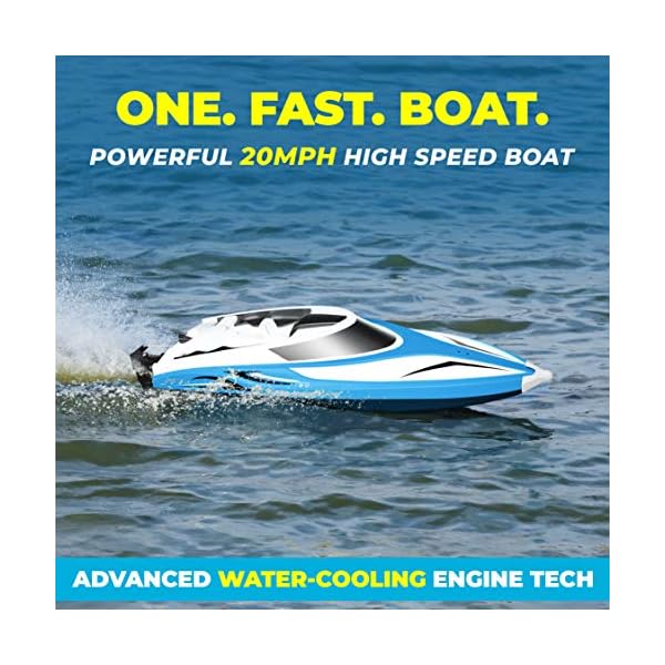 force1 velocity rc boat h102 remote control boats for pools and lakes
