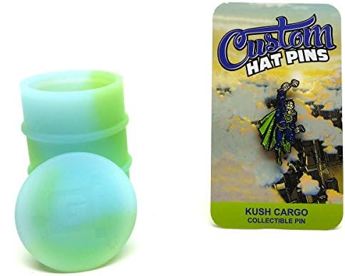Genetik Supply Silicone Barrel Glow In Dark + SuperDabber Hat Pin