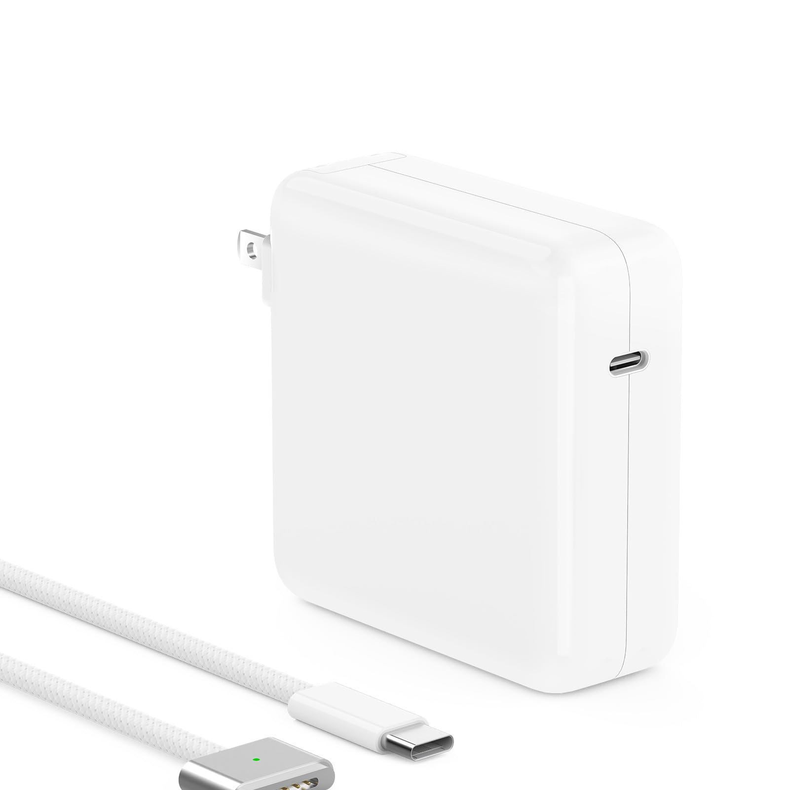 Photo 1 of 140W Charger for MacBook Pro 16 14 inch Mac Air 15 13.6 inch 2025 2024 2023 2022 2021 M4 M3 M2 M1, 6.6FT USB C to Magnetic 3 Cable with LED, PD 3.1/3.0, Compact, Powerful Magnetic, Original Quality
