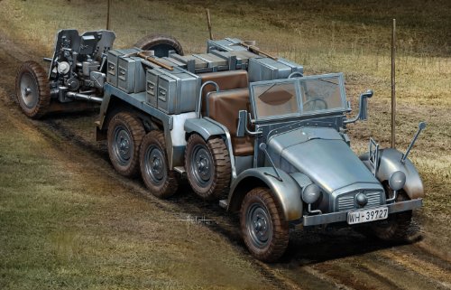 1/72 Kfz.69 6x4 Truck & 3.7cm PaK 35/36