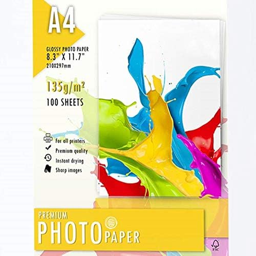 A4 Glossy Photo Paper 135gsm … Pricepulse