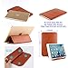 Stand Able Universal Cases with Fortune Tech Fold-Stand function fit for Screen Size: 6 in, 7 in, 8 in, 9.7 in, 10.1 in, 12.9 in Devices: HP, Dell, Ipad, Etc, All Brand Tablet, Note, - 9.7 in, Brown