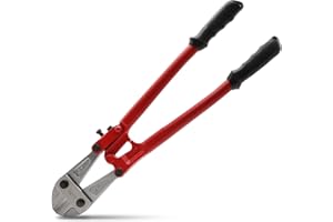 HOUSERAN Bolt Cutter 45cm, Bolt Cutter with Comfort Handle Grip, Heavy Duty Bolt Cutter for Fences, Steel Wire, Chains, Screw