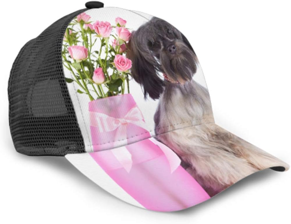 Baseball Cap Small Doggie Decorative Thoroughbred Dog Puppy Adjustable