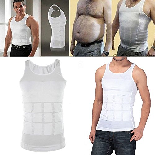 Camiseta Faja Abdominal y Reductora Moldeadora Quemagrasas Adelgazante para Hombre