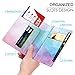 MoKo Passport Holder, PU leather Travel Case Cover for Passport, Water Color