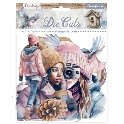 Stamperia DFLDC109 Die Cuts, Assorted, One Size