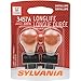 SYLVANIA 3357A/3457A Long Life Miniature Bulb, (Contains 2 Bulbs)