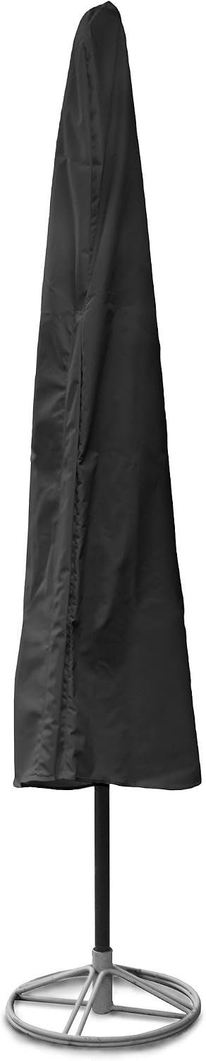 Koverroos Weathermax 74150 7 Feet To 9 Feet Umbrella Cover 76 Inch Height By 48 Inch Circumference Black Patio Lawn Garden Umbrella Covers