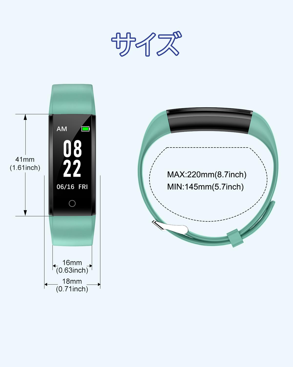 GRV Smart Watch, Smartphone Not Required, No Apps, Activity Meter, Bluetooth Free, Steps Recording, Distance Recording, Suitable for the Elderly, Easy Operation, Japanese Instruction Manual Included