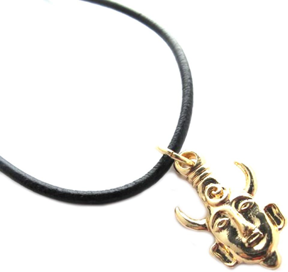 xiukun Supernatural Dean Winchester Mask Pendant Necklace Two-Sided Pendant 3 Color