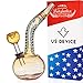 US DEVICE Red Water Glass 5.5'' Inch Made In The USA