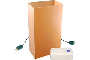 Lumabase 32310 Electric Luminaria Kit, Tan