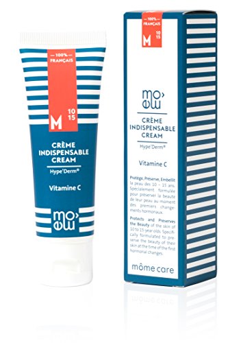 Skin Regulator for Teens: Môme Care Indispensable M, Allergen Free & Safe formulation, Moisturizer for Acne Prone Skin With Vitamin C & Organic Fruit Water,1.69 fl, Made in France