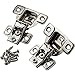 Salice® Excen-Three Hinges, 106 Degree Opening, 1/2