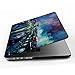 iCasso MacBook Air 13 Inch Case 2018 Release A1932,Rubber Coated Cover with Keyboard Cover Compatible Newest MacBook Air 13 Inch with Retina Display fits Touch ID,Night View of Paris