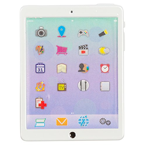 Phone and Computer Tablet Set for American Girl Dolls (Premium Metal Construction, Includes Carry Bag)