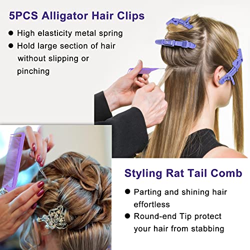 EZ Detangler Brush Set, Detangling Hair Brush for Black Natural