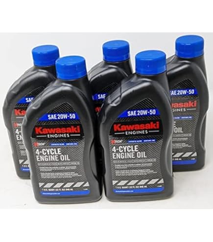 雫 Kawasaki 4-Cycle Engine Oil Quart K-Tech SAE 20W-50 | 99969-6298