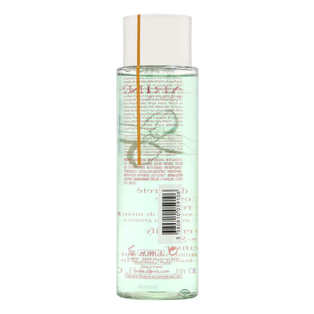 clarins mint cleanser