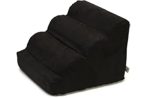 Snoozer Scalloped Pet Ramp, Medium, Black