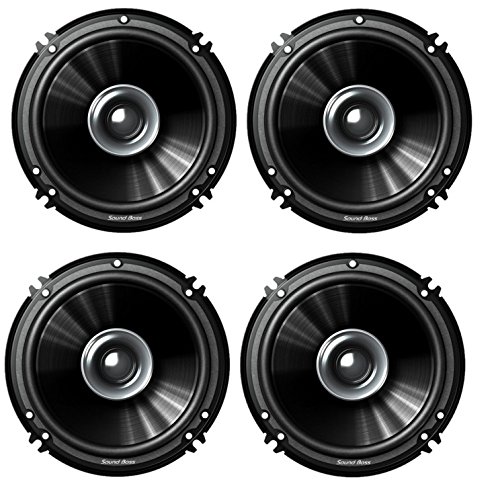 Sound Boss 6″ Dual Performance Auditor 250W MAX B1615 Coaxial Car Speaker (Pack of 4) Sound Boss 6″ Dual Performance Auditor 250W MAX B1615 Coaxial Car Speaker (Pack of 4)