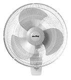 Air King 9016 Commercial Grade Oscillating Wall Mount Fan, 16-Inch