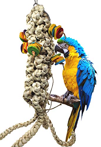 Bonka Bird Toys 1408 Jumbo Lanyard Chew Fish Bird Toy