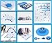 Vacuum Storage Space Saver Bags-JUMBO Blanket Duvets Comforters Or Travel Packing For Hand Rolling No Vacuum needed, Similar to Ziplock XXL Anti Leak Sealer Fold Bags for Queen blankets & Pillows
