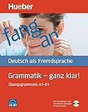 Hueber Dictionaries and Study-AIDS: Grammatik - Ganz Klar! (German Edition)