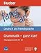 GRAMMATIK - GANZ KLAR (Gramatica Aleman) (German Edition)