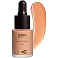 ISDIN Skin Drops, Face and Body Makeup Lightweight and High Coverage Foundation